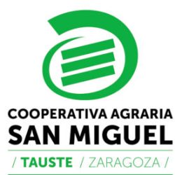 Logotipo Cooperativa Agraria Sa Miguel Tauste Zaragoza